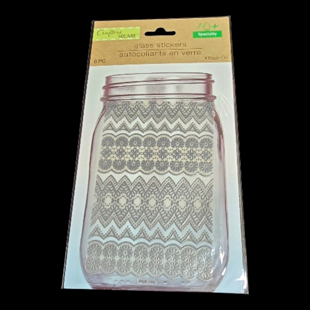 5 Sets Glass Stickers - Picture 2 of 8